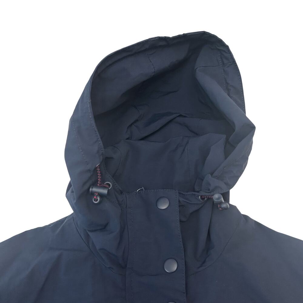 J Crew Perfect lightweight jacket hooded navy XS - Picture 6 of 12